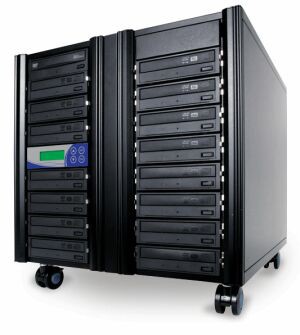 Picture of Whirlwind PREMIUM CD/DVD Duplicator with 15 DVD-writers & 1TB HDD