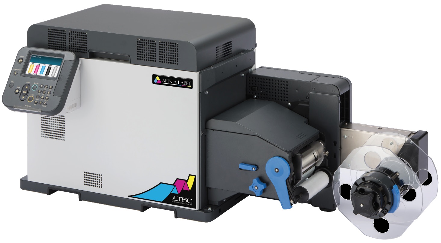 Picture of LT5C CMYK + White Label Printer