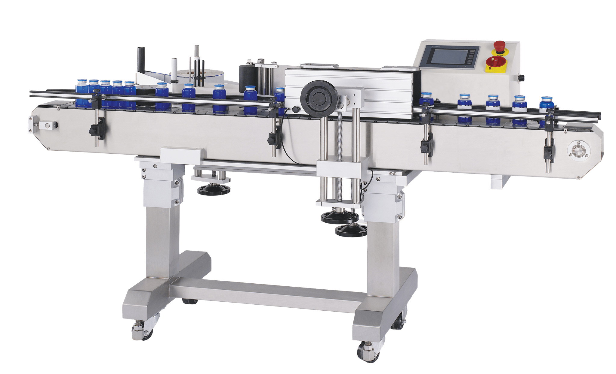 รูปภาพของ LAB8501 Wrap-around Labeler for bottles, jars, and containers
