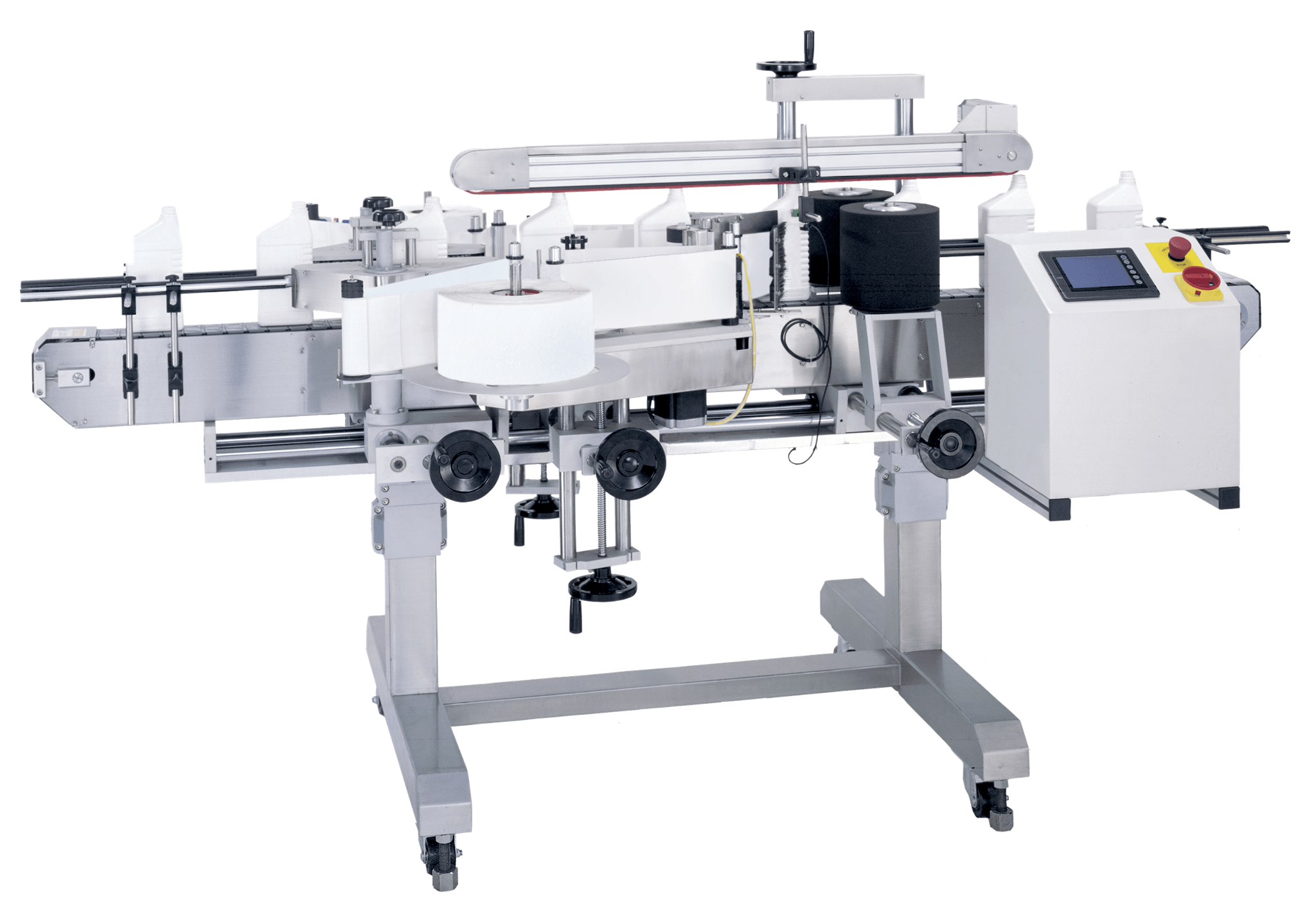 Picture of LAB8622 Front & Back Labeler for different shapes of products