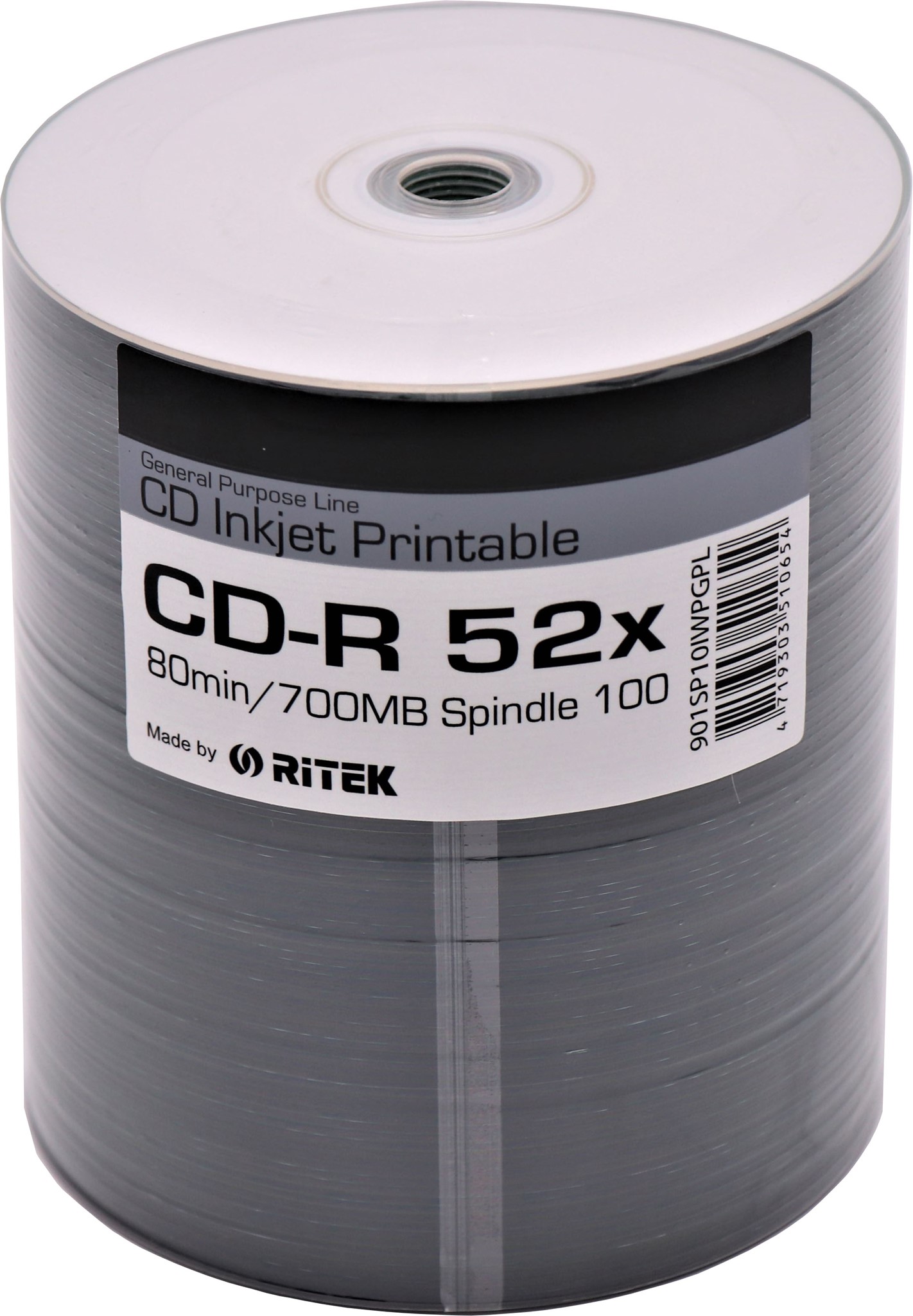 Picture of CD-blanks RITEK Inkjet White