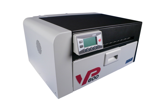 Imagem de Impressora de etiquetas VIP COLOR VP600 incl. desenrolador externo, cabeça de impressão e conjunto de tinta