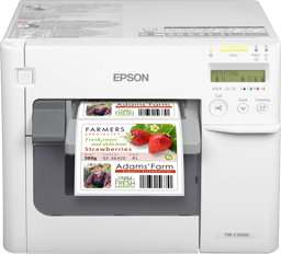 Picture of Epson color label printer C3500 ColorWorks 3500