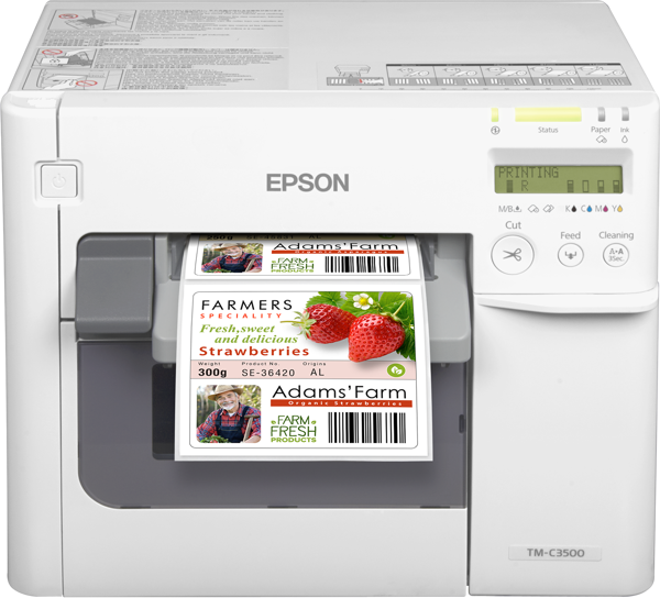 Picture of Epson label printer C3500 ColorWorks 3500