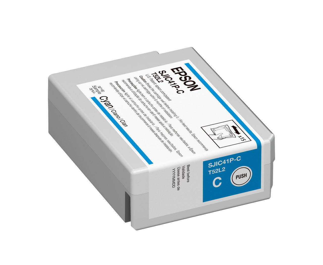 Image de Cartouche d'encre pour ColorWorks C4000e Cyan