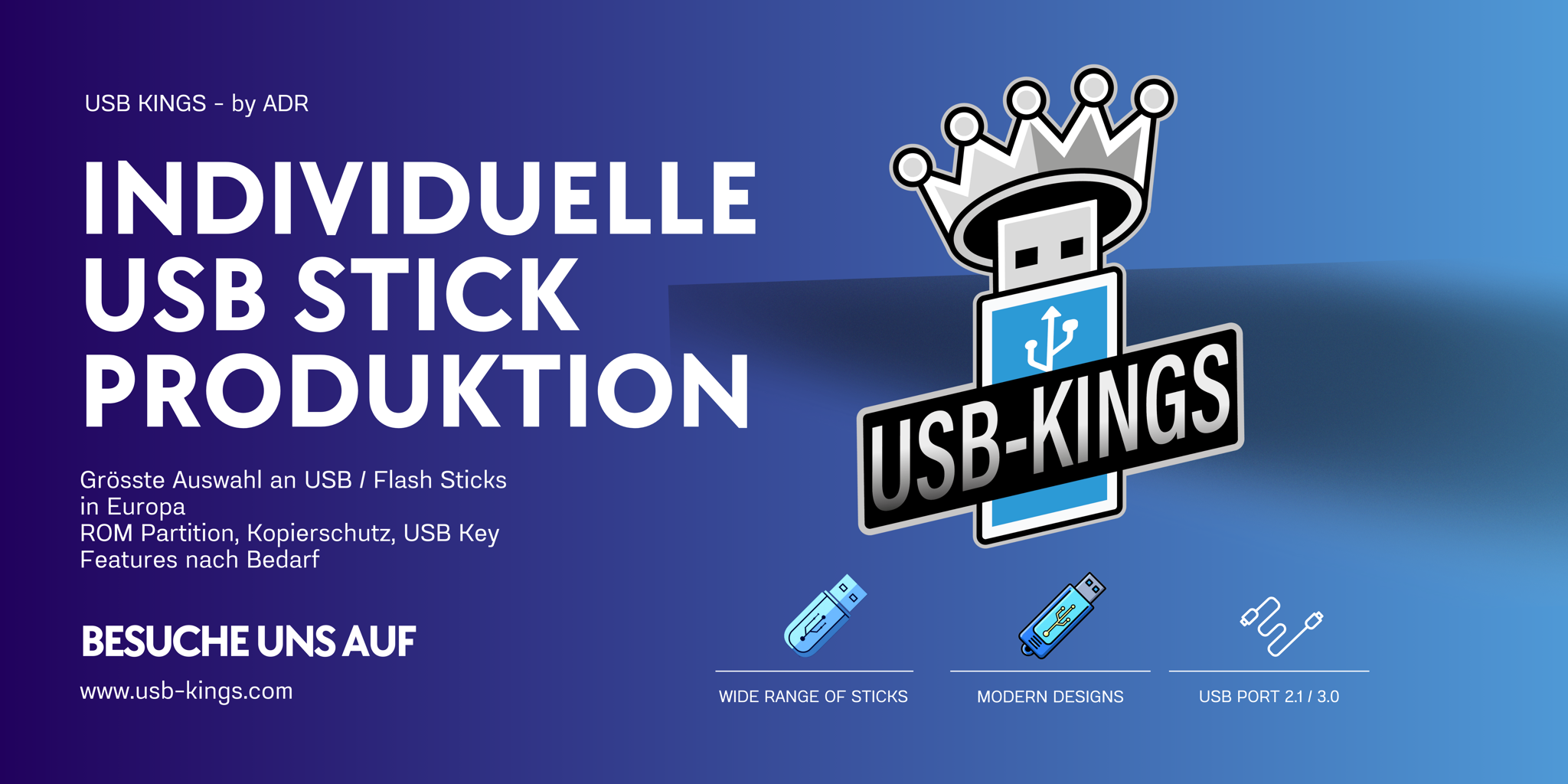 USB Sticks produzieren lasen