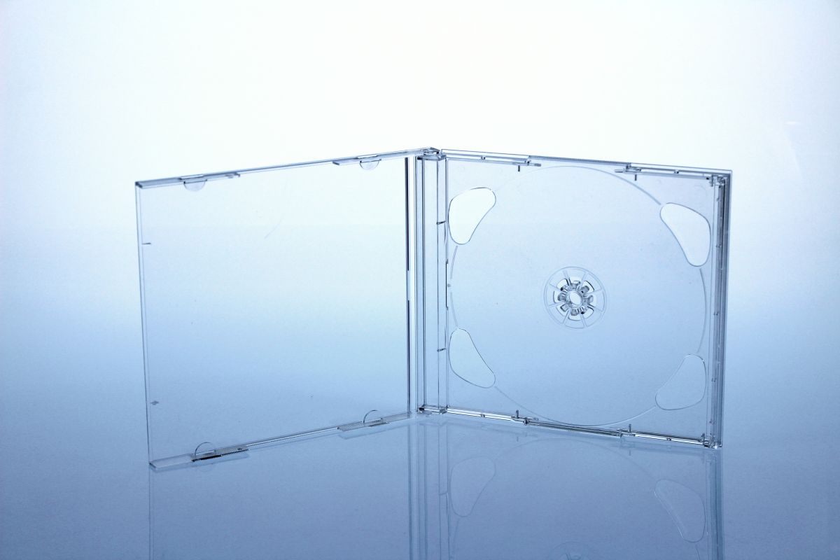 Image de Boîtier Jewel Case 2 CD avec tray transparent haute qualité