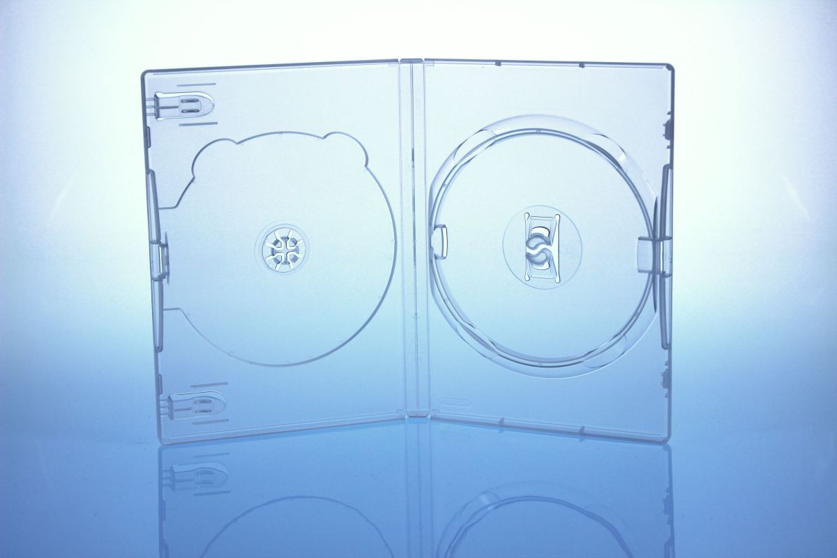 Picture of DVD Box 2 DVDs transparent highgrade