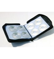 Image de Pochette-CD noire en nylon, pour 200 CD/DVD