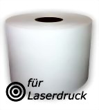 Picture of Label roll white matte vinyl premium, permanent adhesive 216mm x 311 meters