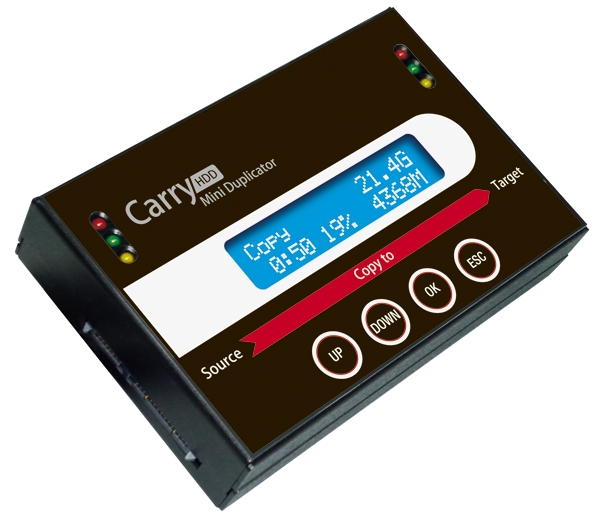 Imagem de Portable Harddisk-Copystation para SATA/IDE 2,5" & 3,5" com 1 Target